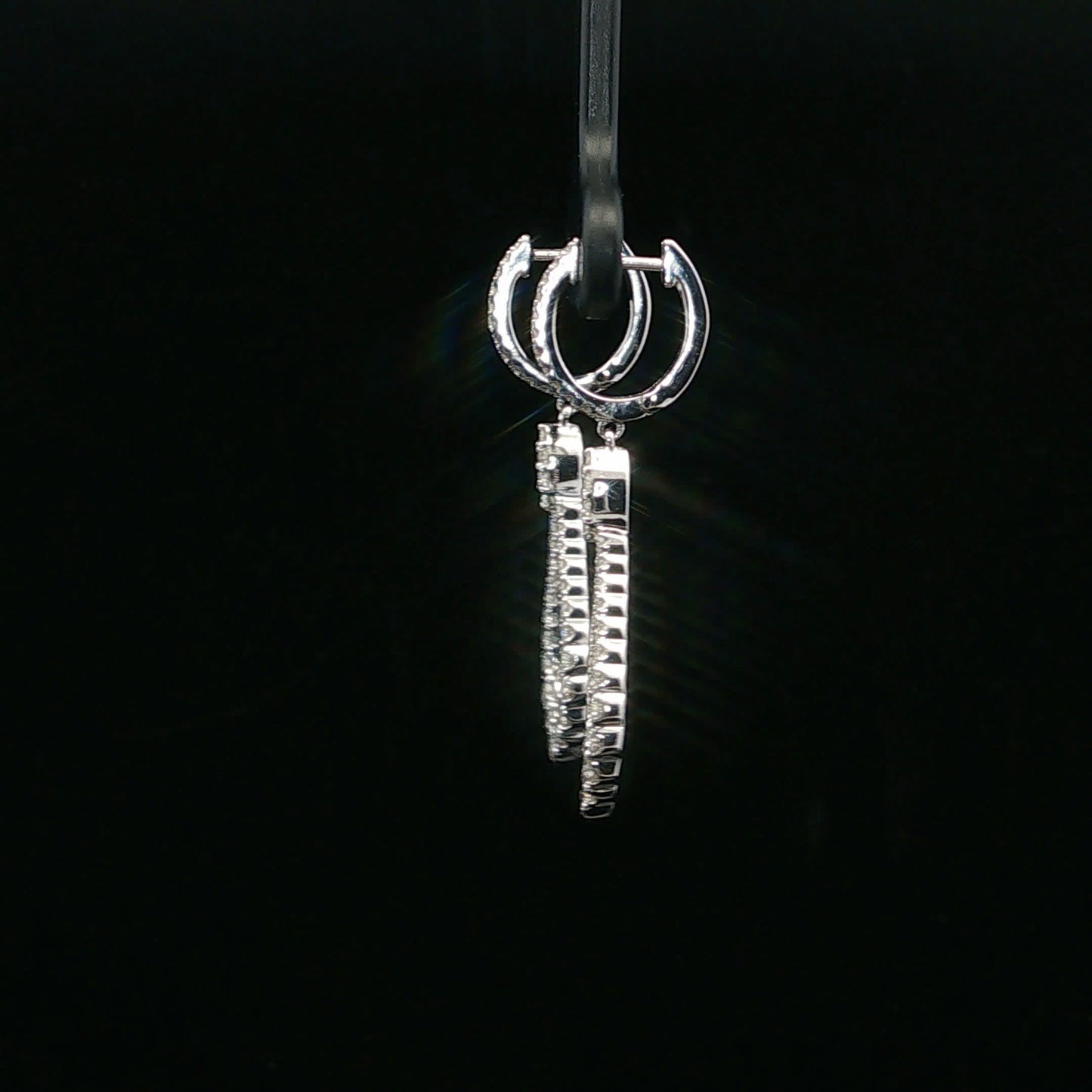 0.875ctw F/SI1 Kite Drop - 14KW - Natural Diamond - 64166