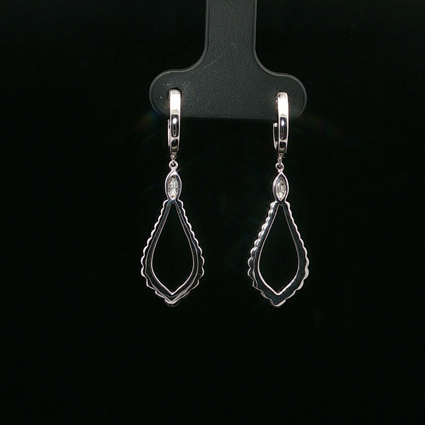 0.875ctw F/SI1 Kite Drop - 14KW - Natural Diamond - 64166