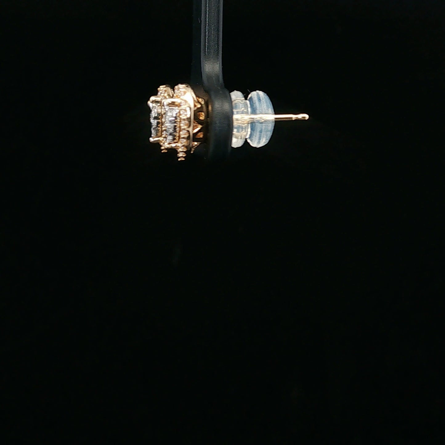 0.25ctw G/SI1 Hear Halo - 14KY - Natural Diamond - 64168