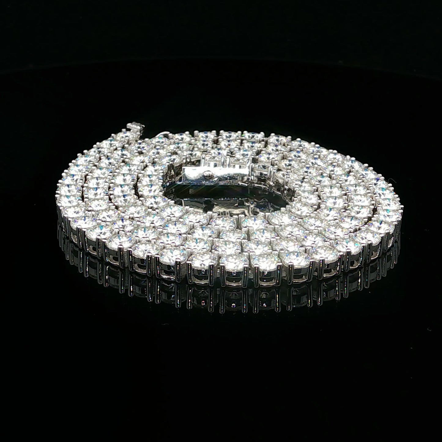 33.3ctw D/VVS2 45cm 4mm - 925S - Moissanite - 64261-1