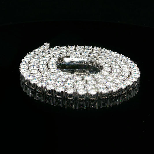 33.3ctw D/VVS2 45cm 4mm - 925S - Moissanite - 64261-2