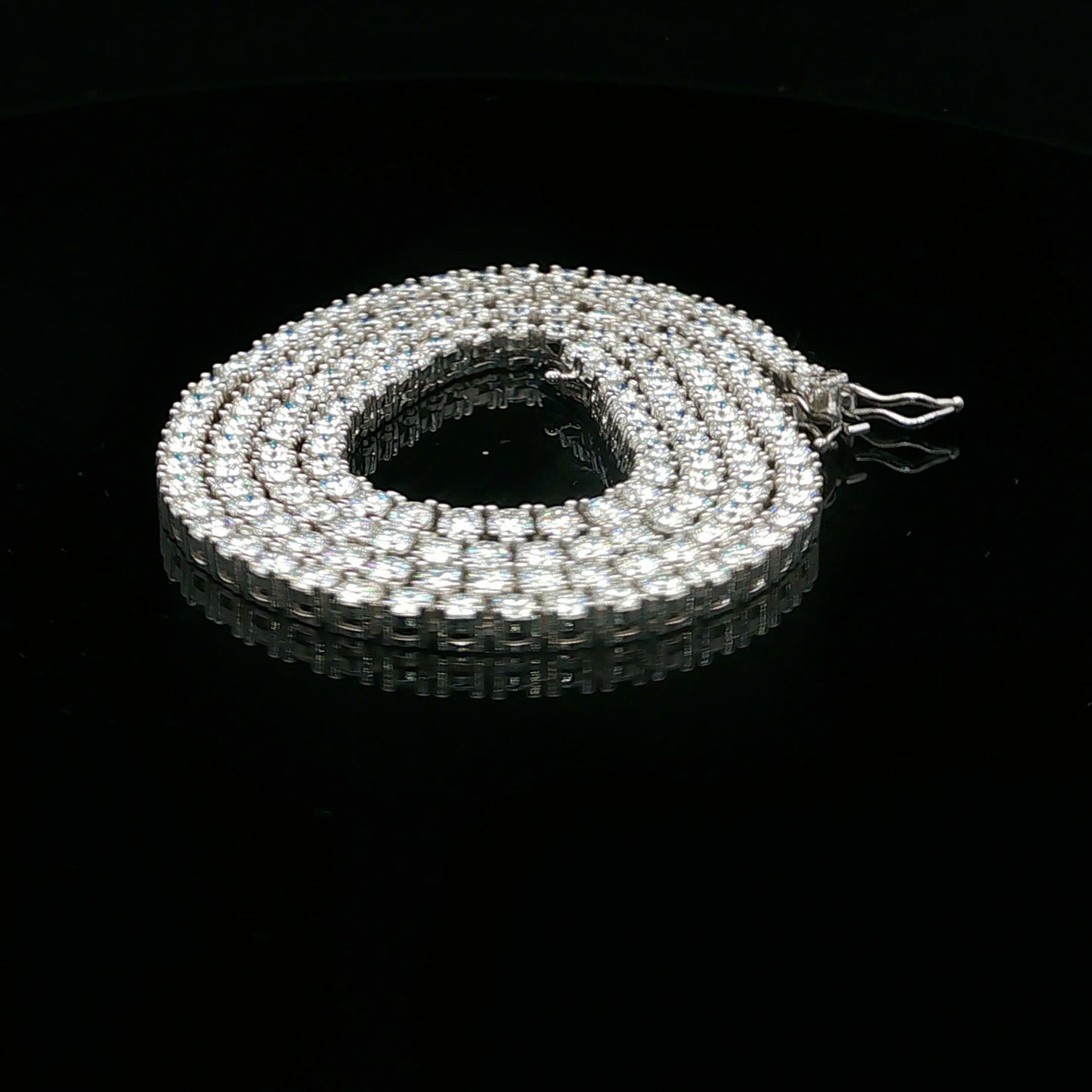 15.6ctw D/VVS2 50cm 3mm - 925S - Moissanite - 64262
