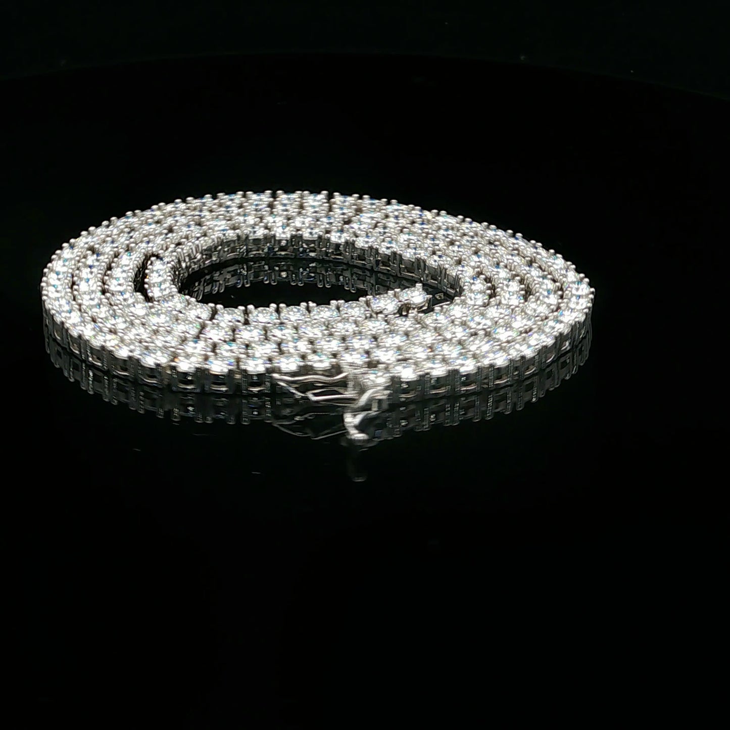 15.6ctw D/VVS2 50cm 3mm - 925S - Moissanite - 64262