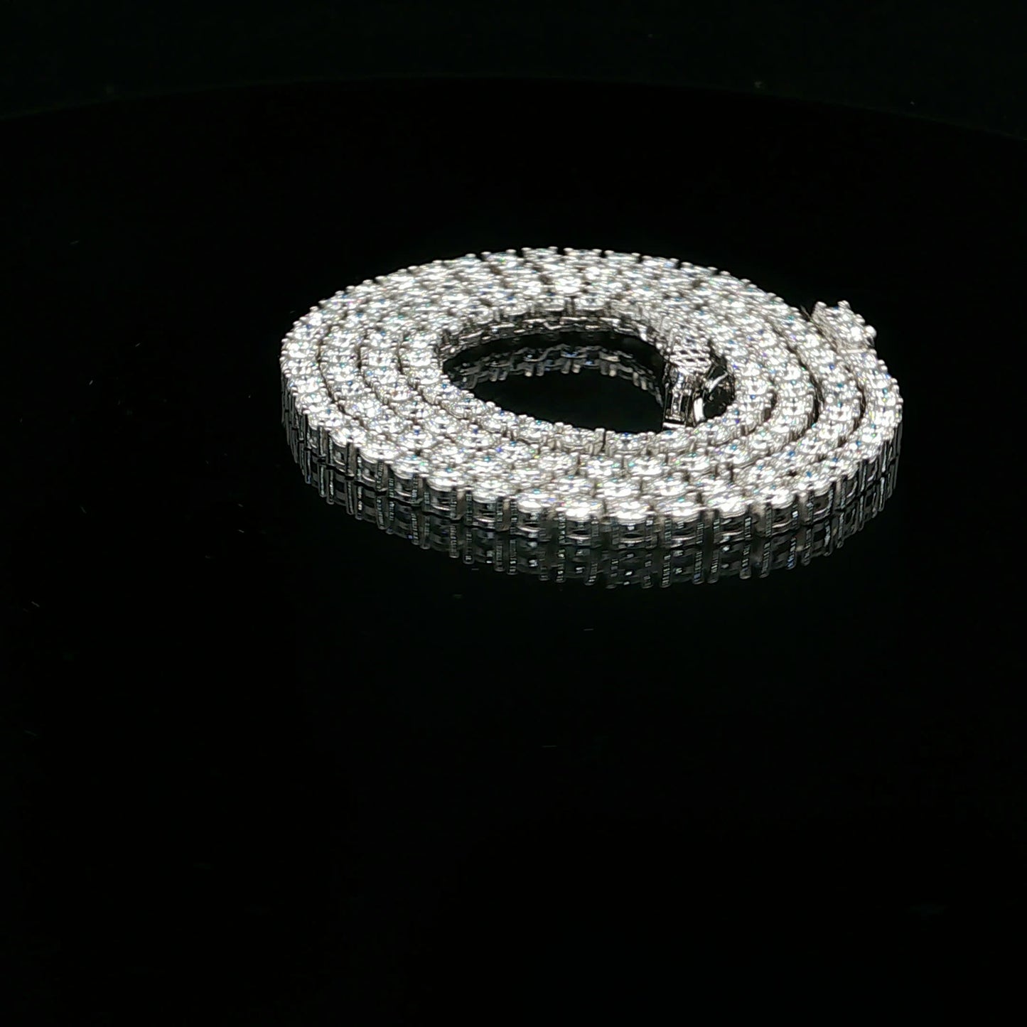 14.7ctw D/VVS2 45cm 3mm - 925S - Moissanite - 64263