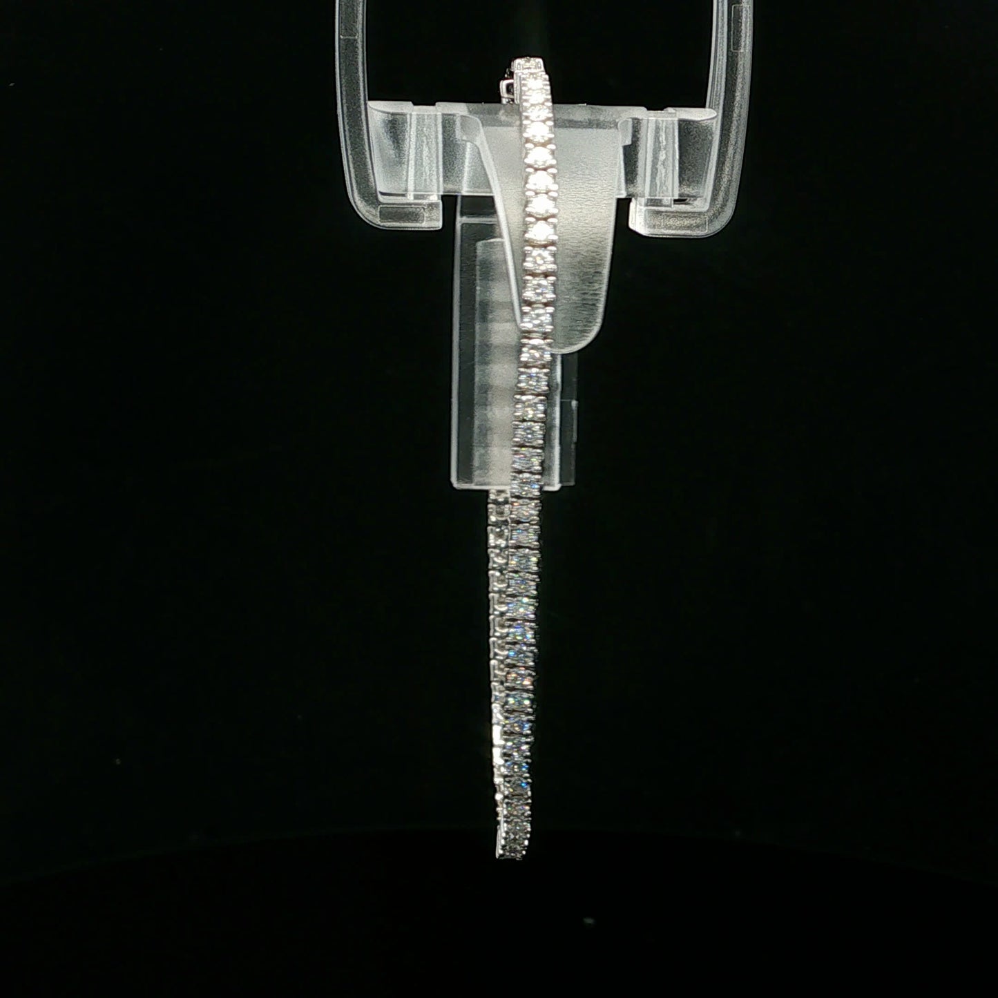 3.28ctw D/VVS2 17cm 2mm - 925S - Moissanite - 64265-1