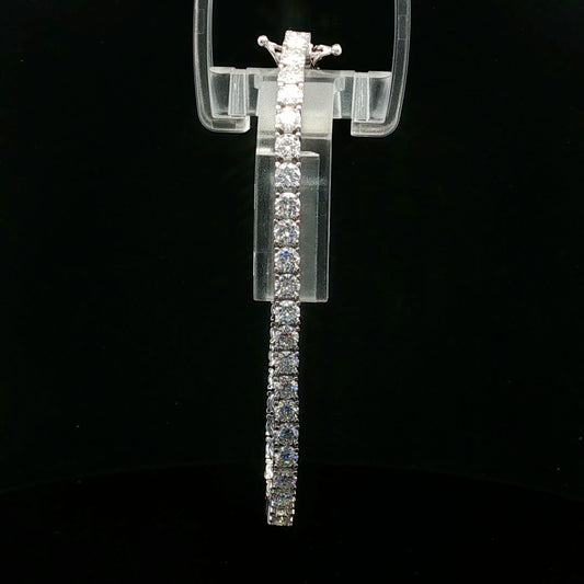 17ctw D/VVS2 20cm 4mm - 925S - Moissanite - 64269-1