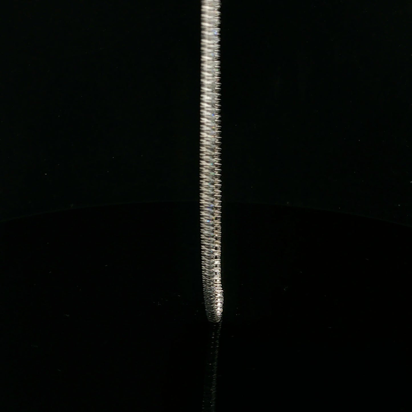 3.08ctw G/SI2 Graduated Tennis Necklace - 14KW - Natural Diamond - 64255-1