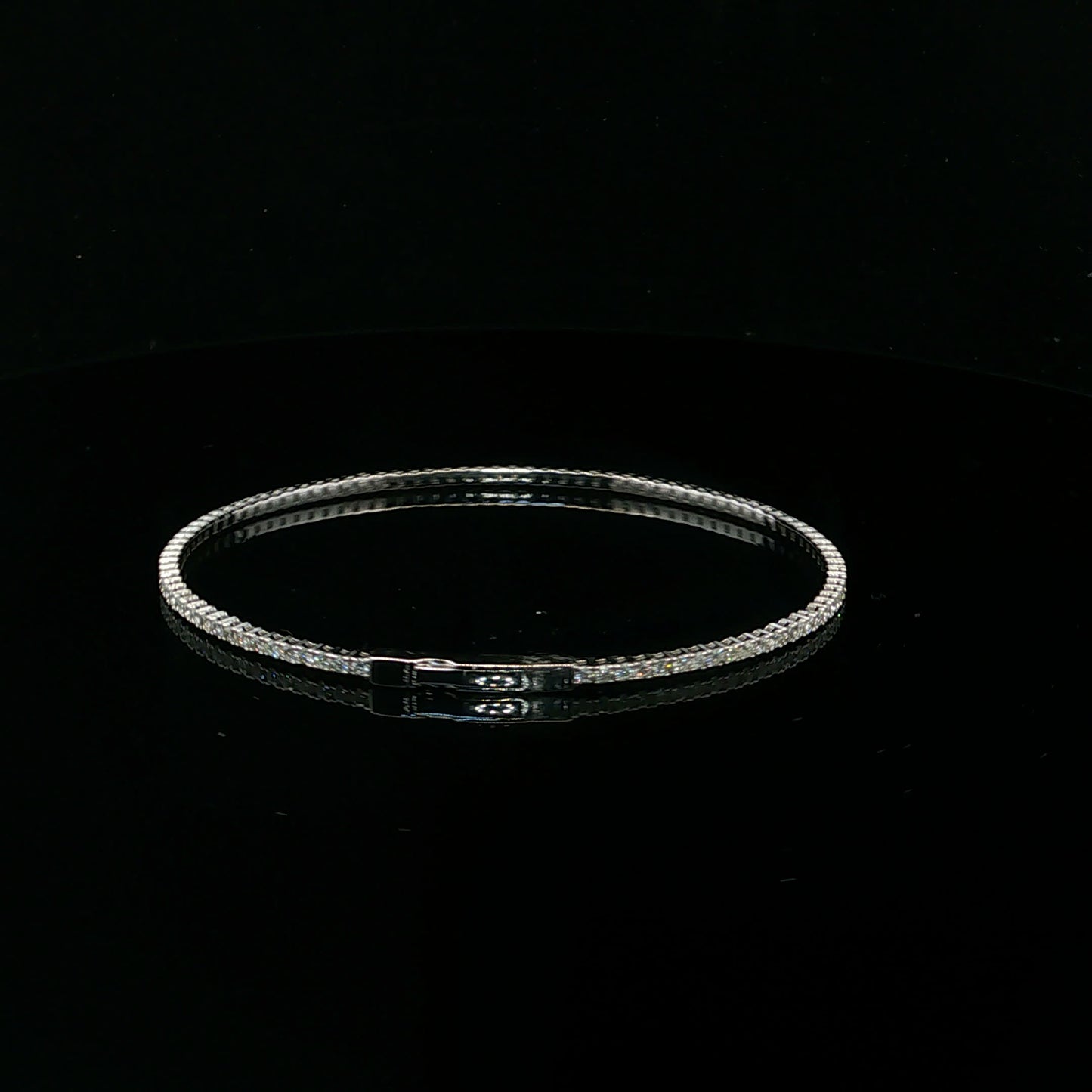 1.5ctw G/SI2 Flexi Bracelet - 14KW - Natural Diamond - 64259-1