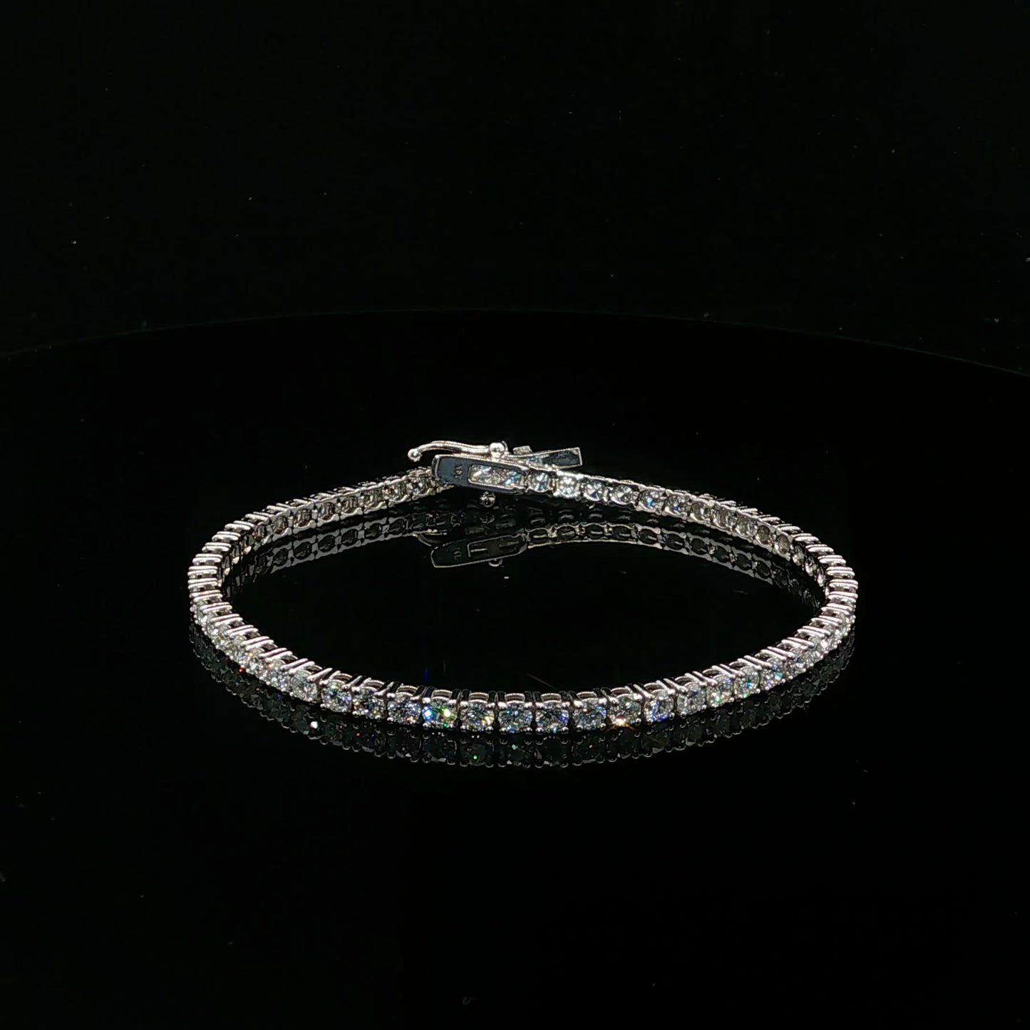 5ctw G/SI2 Tennis Bracelet - 14KW - Natural Diamond - 64260