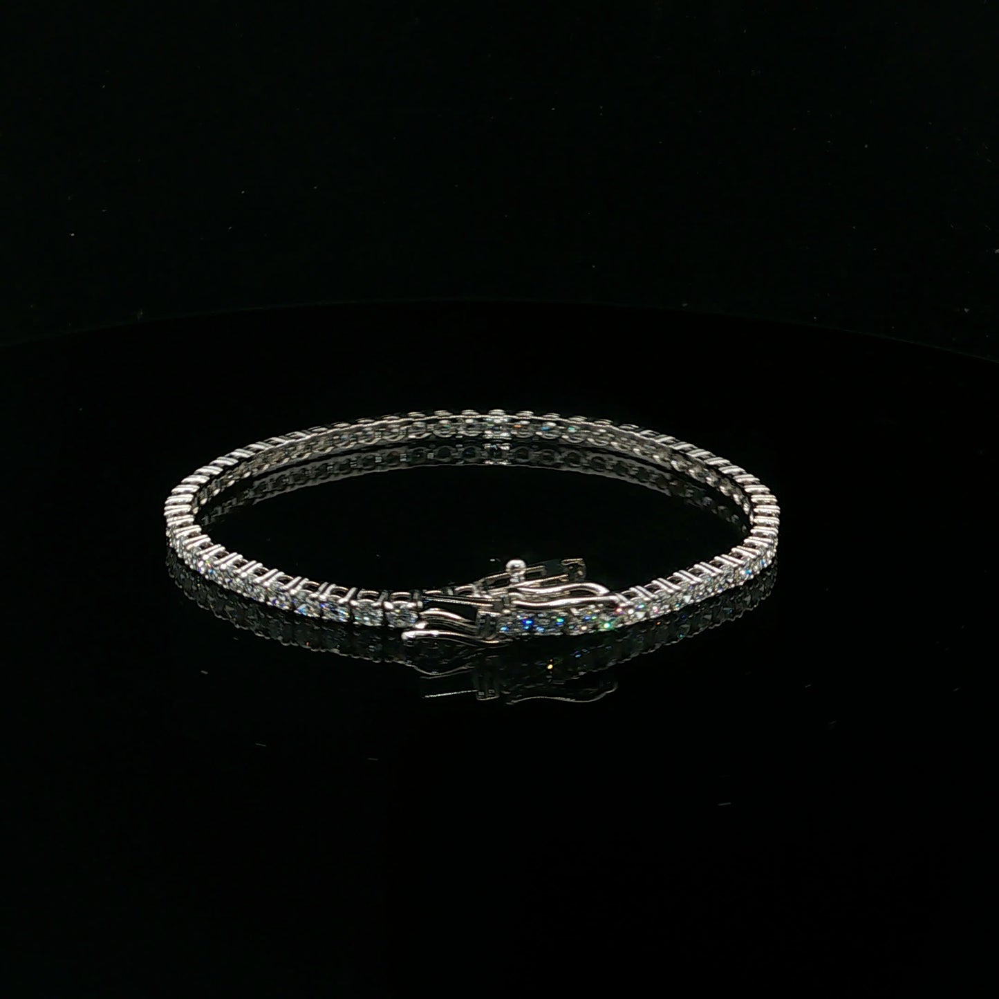 5ctw G/SI2 Tennis Bracelet - 14KW - Natural Diamond - 64260