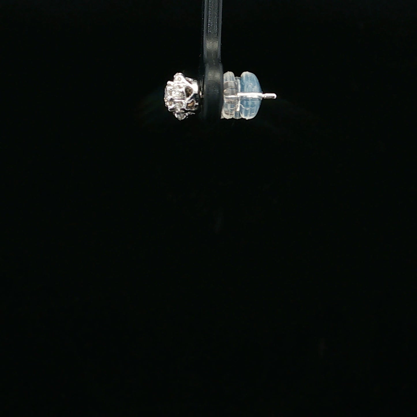 0.50ctw G/SI1 Flower Studs - 14KW - Natural Diamond - 64228
