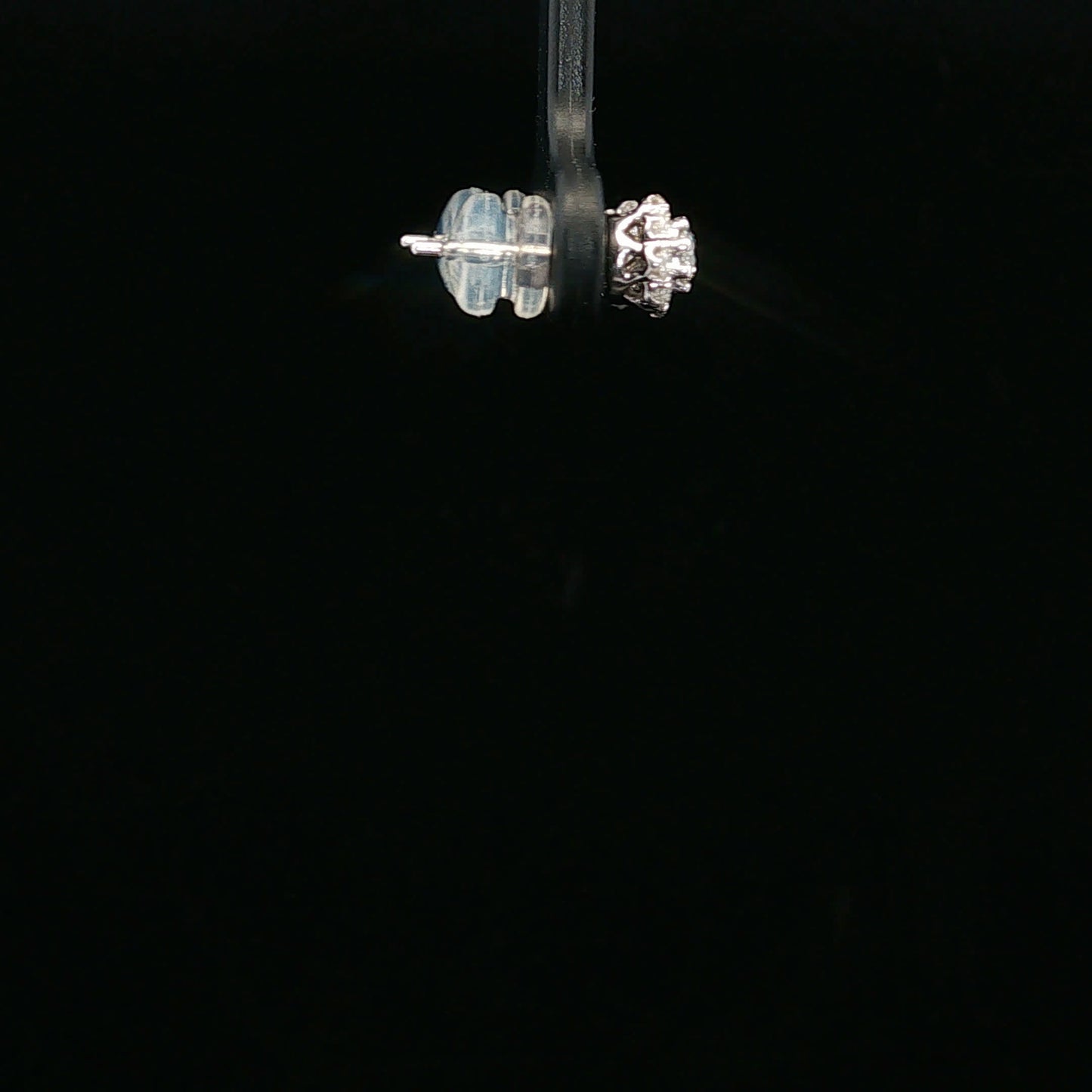 0.50ctw G/SI1 Flower Studs - 14KW - Natural Diamond - 64228
