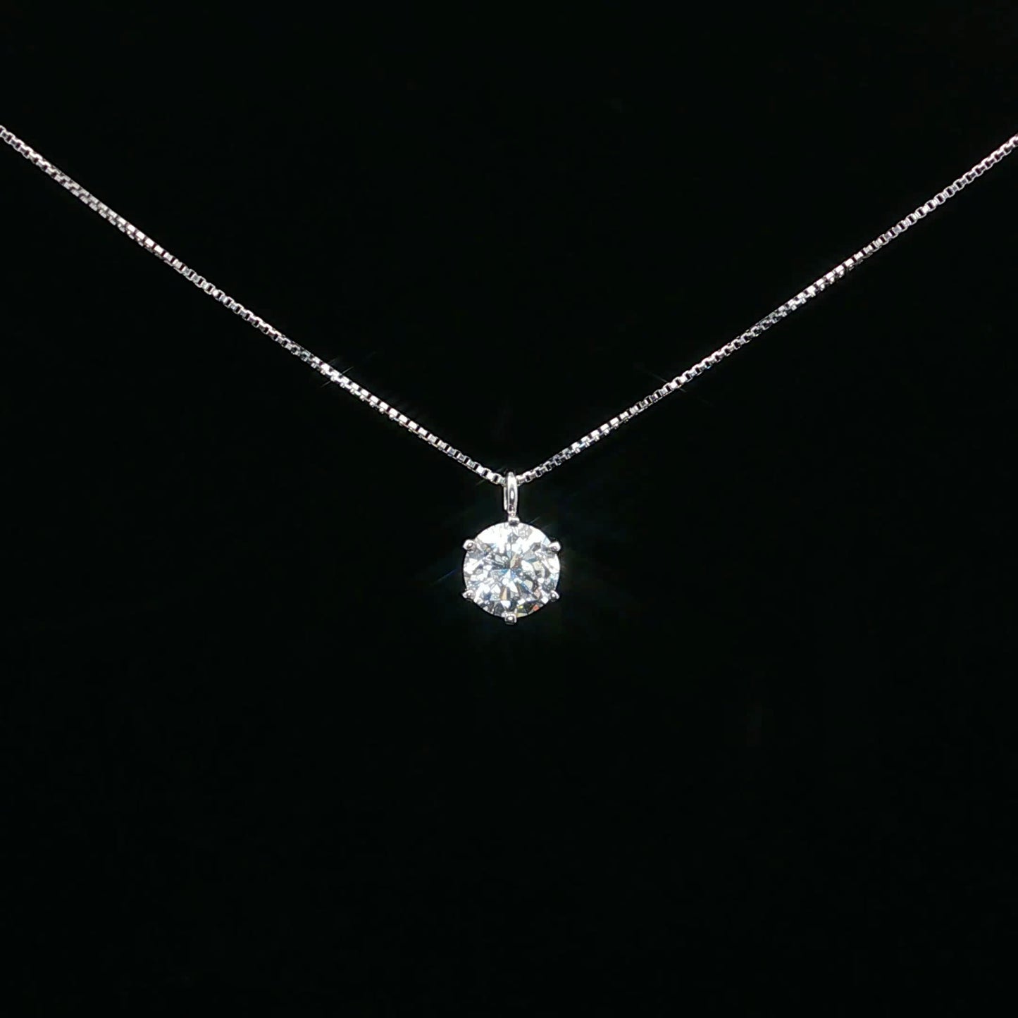 0.634ct F/SI1 Bolo Solitaire - PT850/PT900 - Natural Diamond - 64230