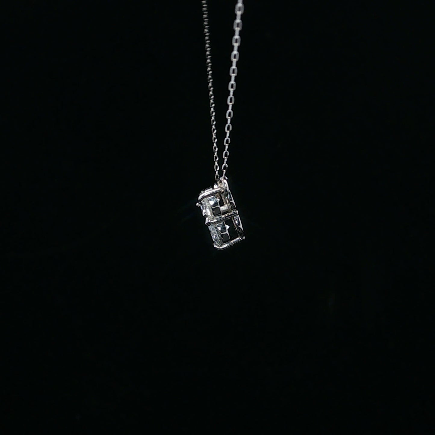 0.60ctw F/SI1 Tri-Treasure - PT900 - Natural Diamond - 64232