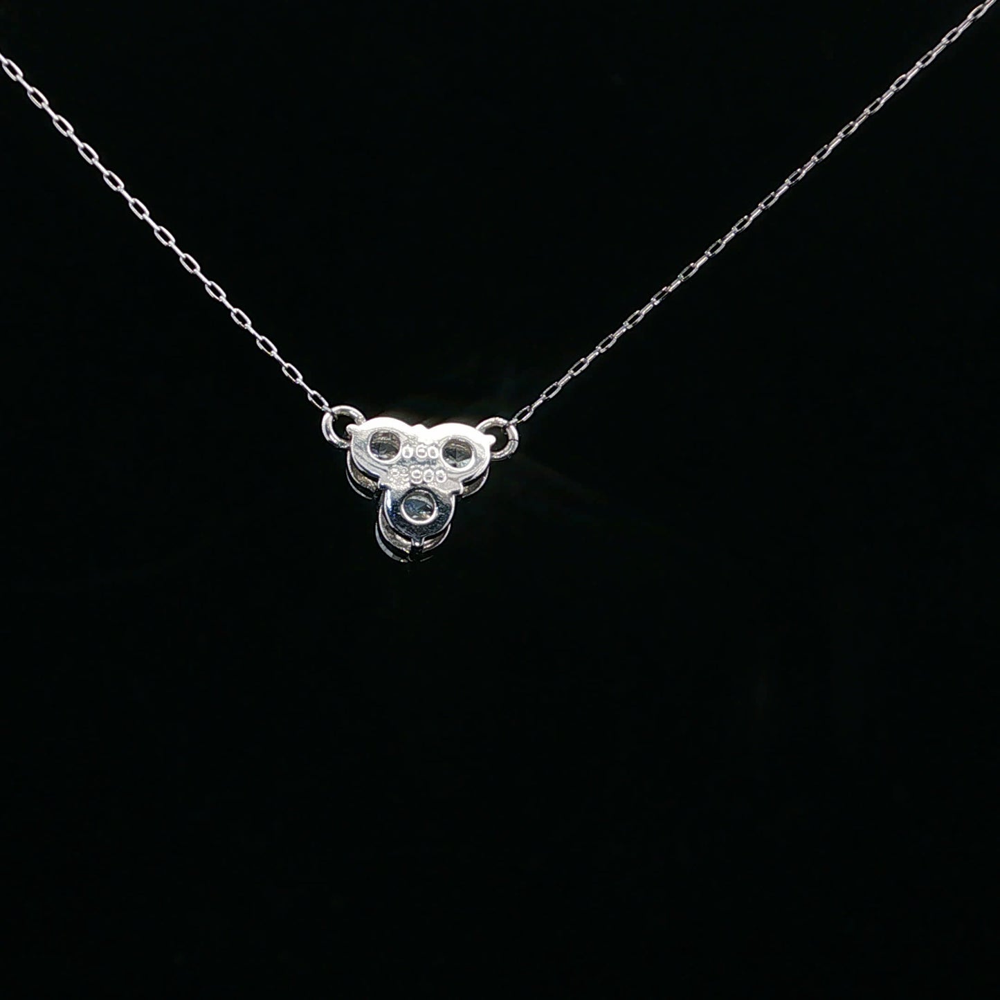0.60ctw F/SI1 Tri-Treasure - PT900 - Natural Diamond - 64232