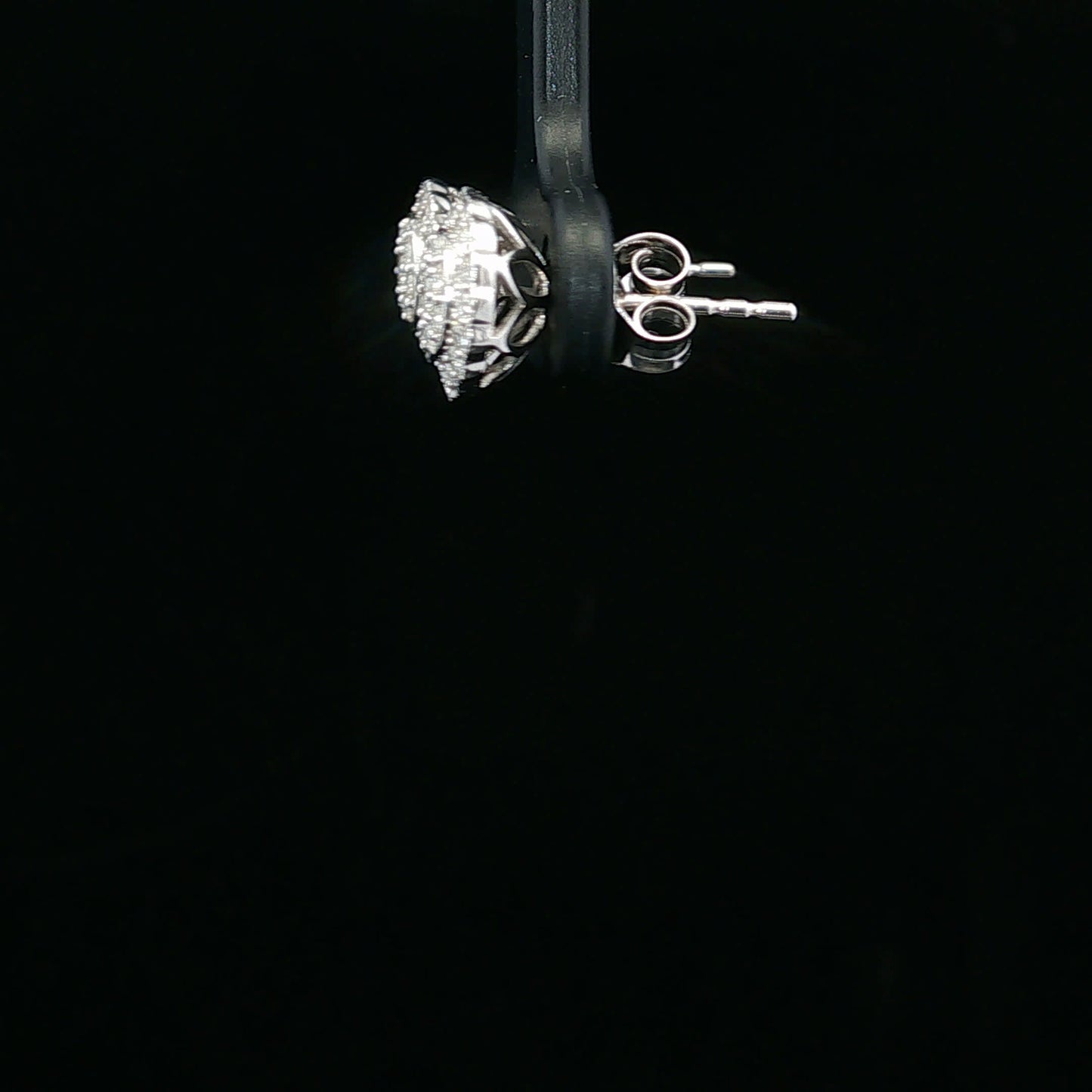 0.50ctw F/SI1 EFFY Halo - 14KW - Natural Diamond - 64233