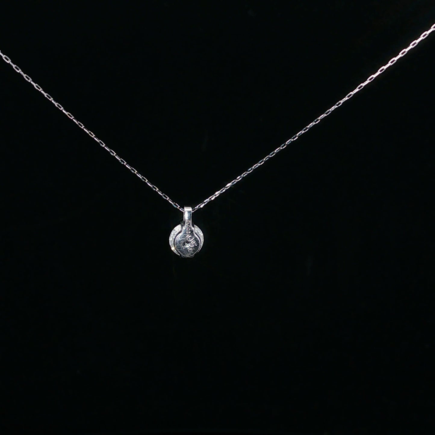0.50ct H/SI1 Two Side Solitaire - PT900 - Natural Diamond - 64242