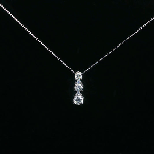 0.50ctw F/SI1 Bolo Tri-Drop - PT900 - Natural Diamond - 64243