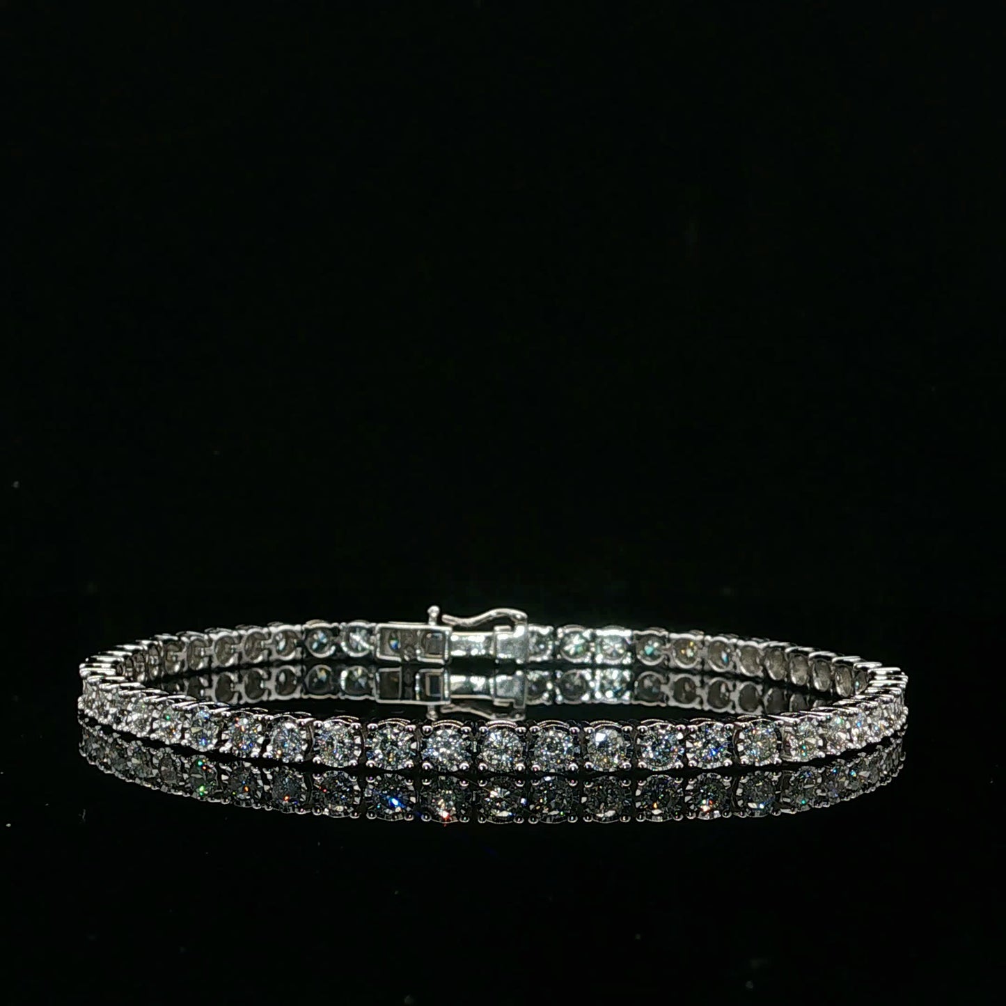 3.00ctw G/H/SI2 Tennis Bracelet - 10KW - Natural Diamond - 64251