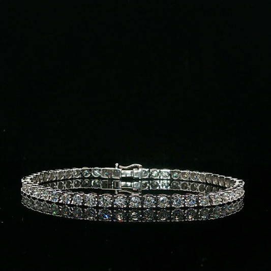3.00ctw G/H/SI2 Tennis Bracelet - 10KW - Natural Diamond - 64251