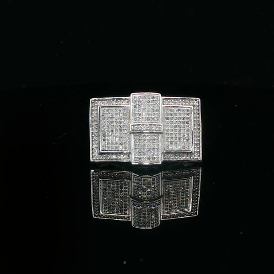 0.60ctw H/I1 Men's Pave - 10KW - Natural Diamond - 64272-10