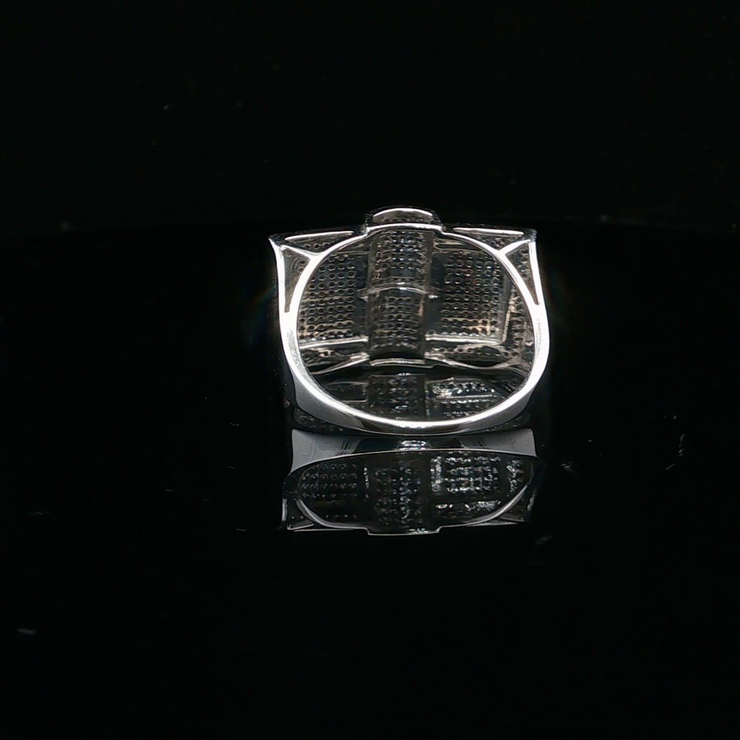 0.60ctw H/I1 Men's Pave - 10KW - Natural Diamond - 64272-10