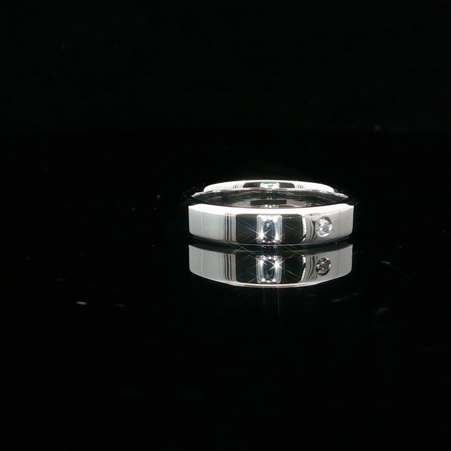 4mm Khatan Reversable - 14KW - Natural Diamond - 64275-5.5