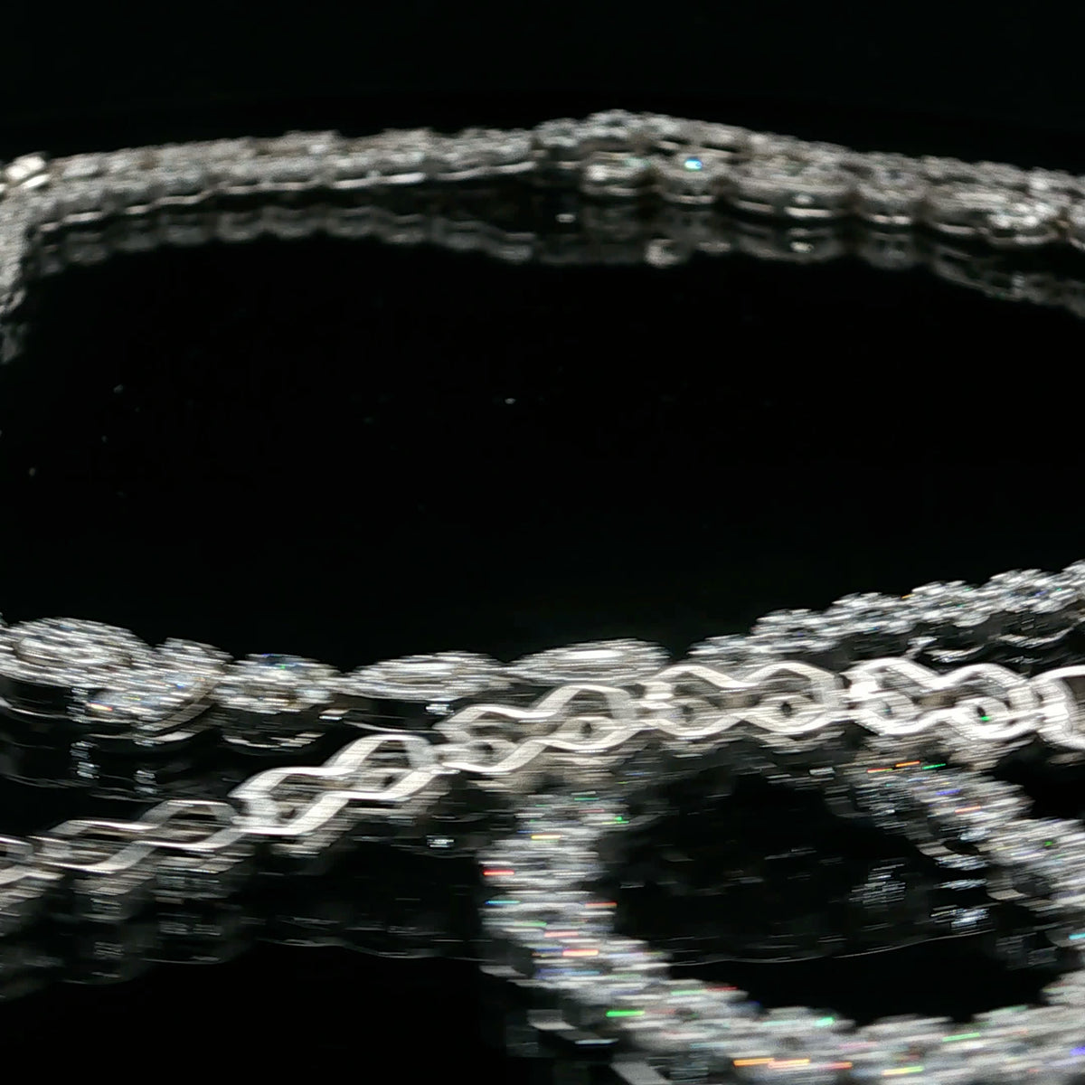 85cm Multi Shape Necklace - S925 - Cubic Zirconia - 64314