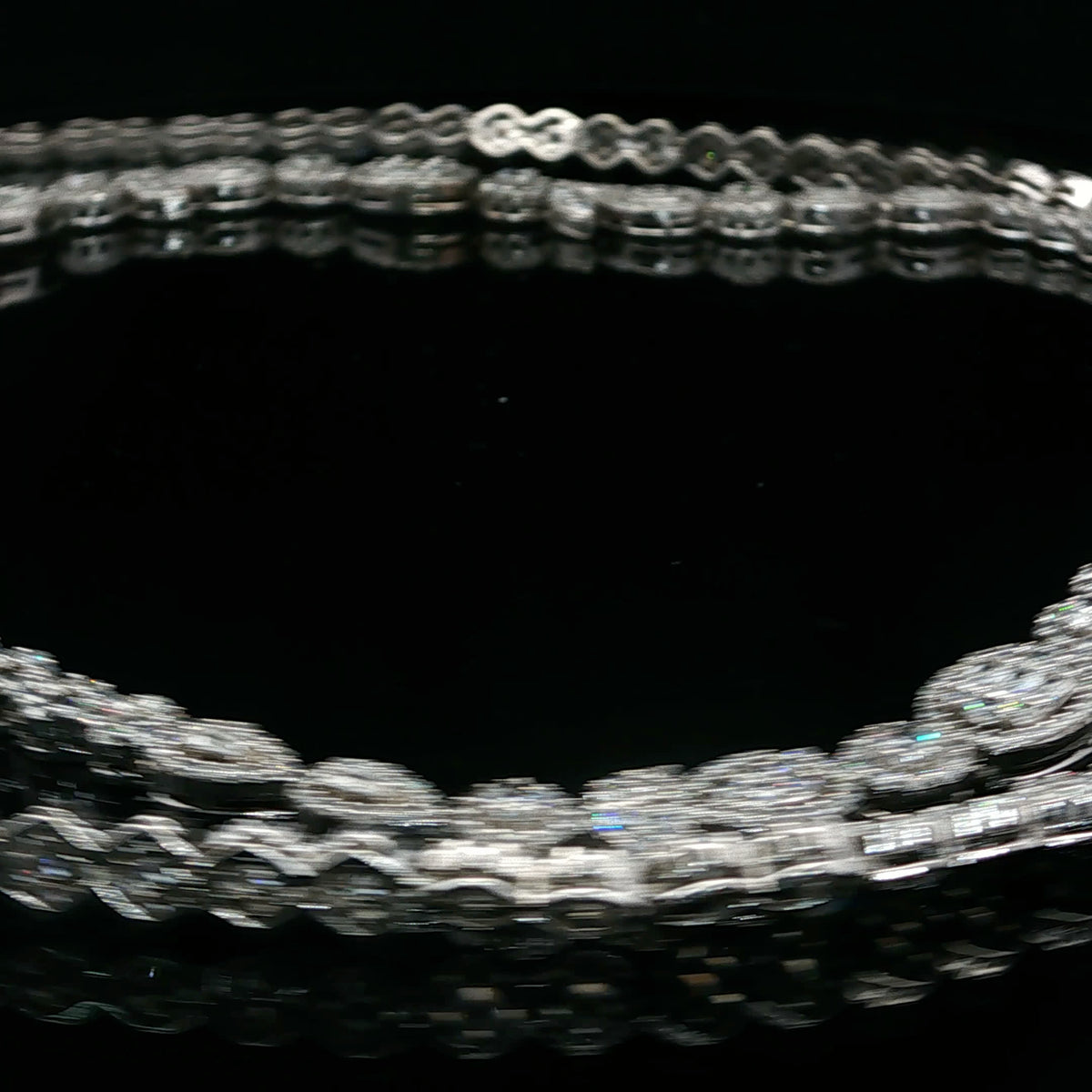 85cm Multi Shape Necklace - S925 - Cubic Zirconia - 64314