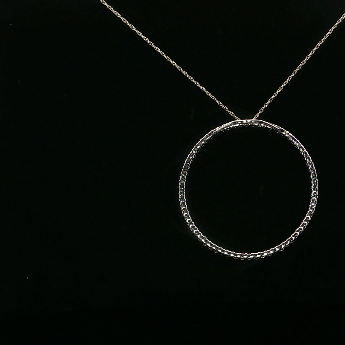 1ctw H/SI2 Circle - 14KW - Natural Diamond - 64317
