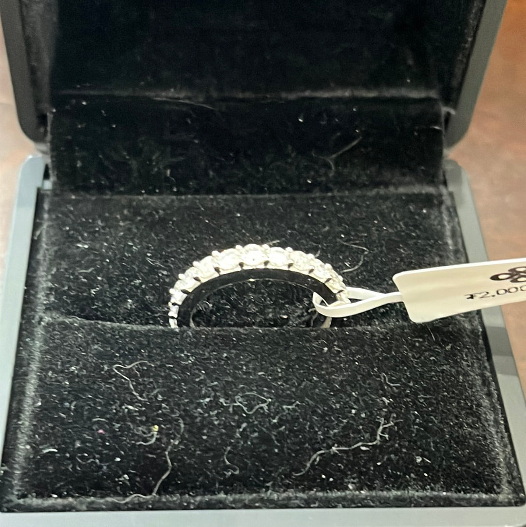 Half Eternity band - 10KW - 1ctw H/I3 #7 - Natural diamond - 34433