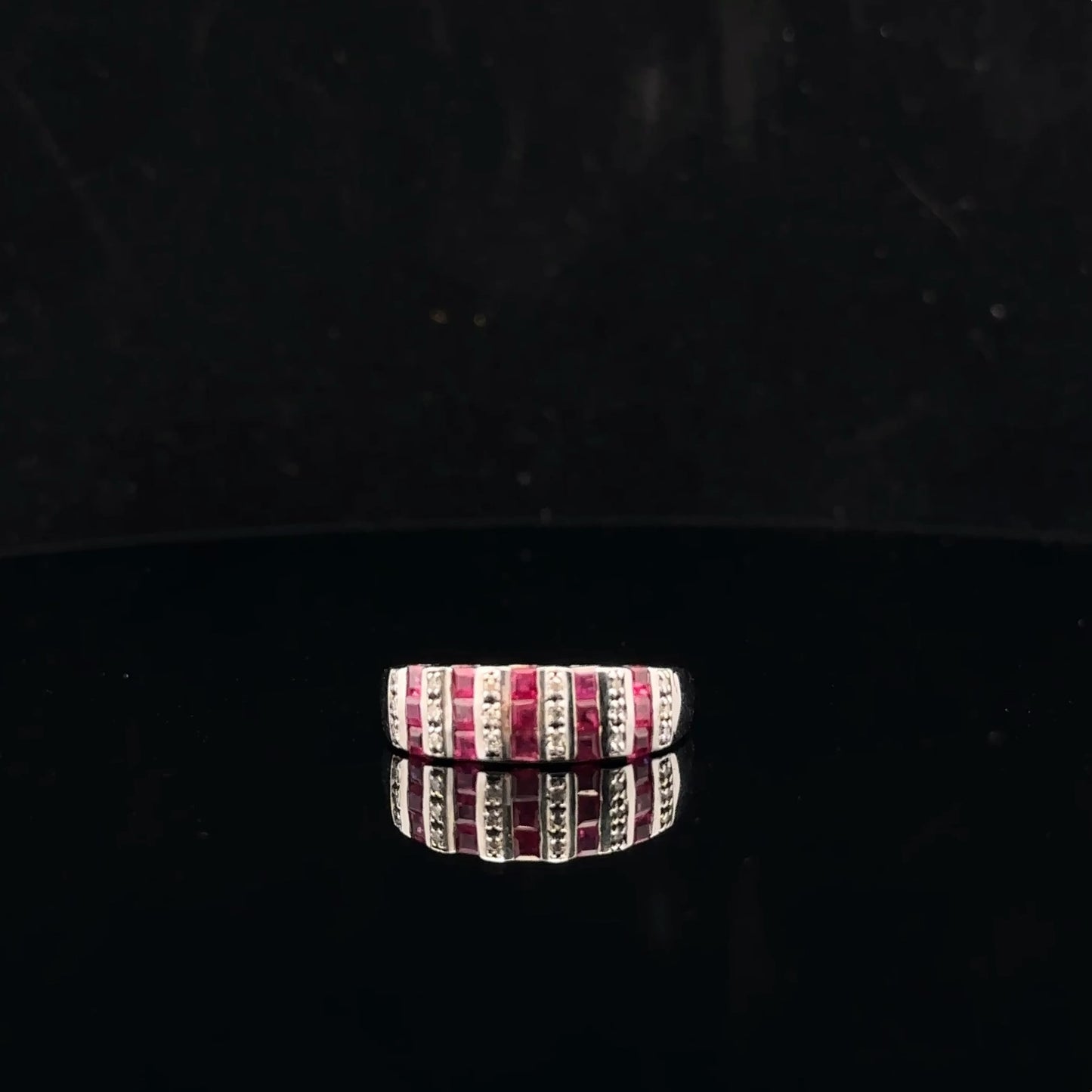 Natural Burmese Ruby 1ctw. #8 14KW - 55209