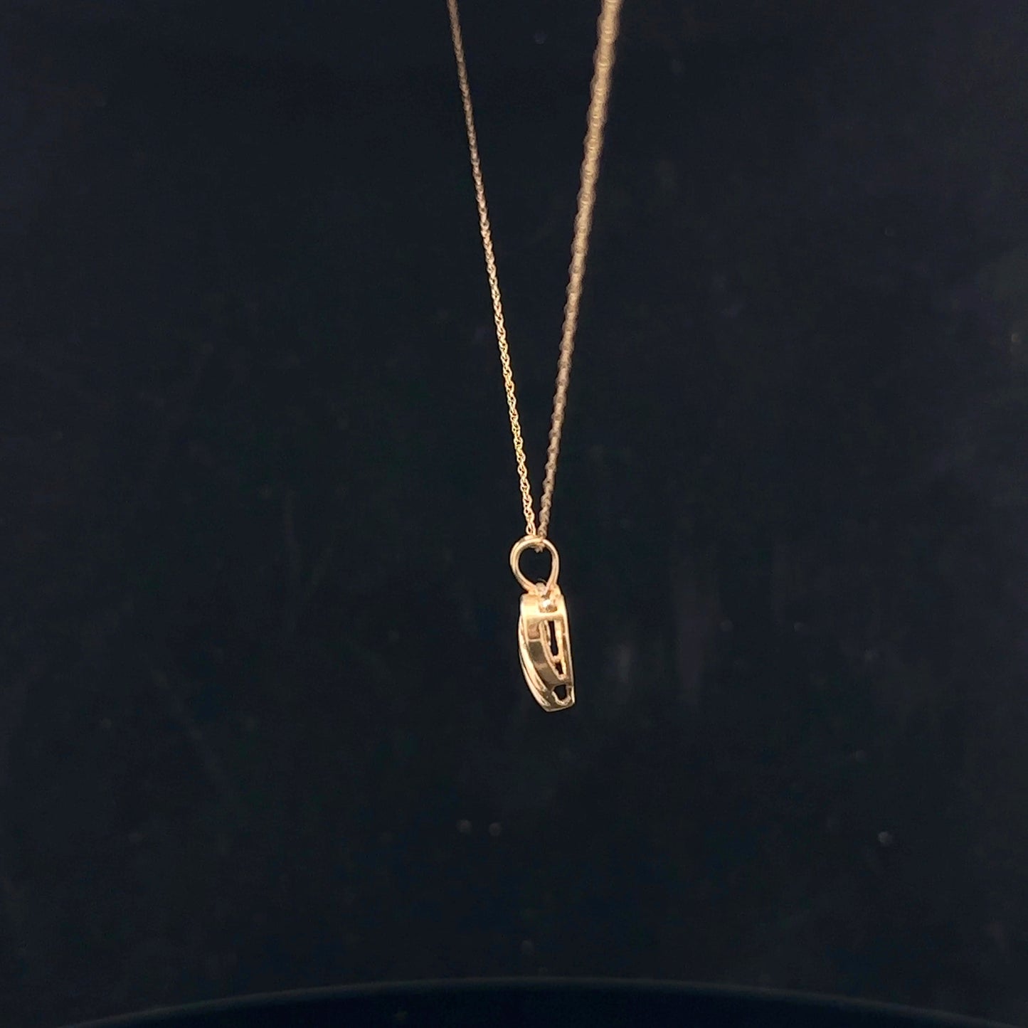 Ruby Heart Pendant 14KY - 11968