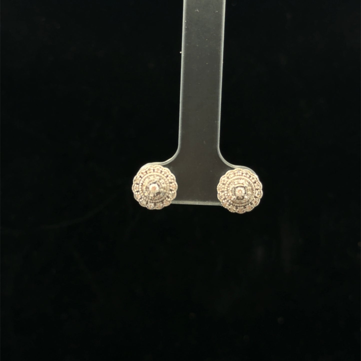 Mini Triple Halo 0.25ctw. G/SI2 - 14KW - Natural Diamond - 43486