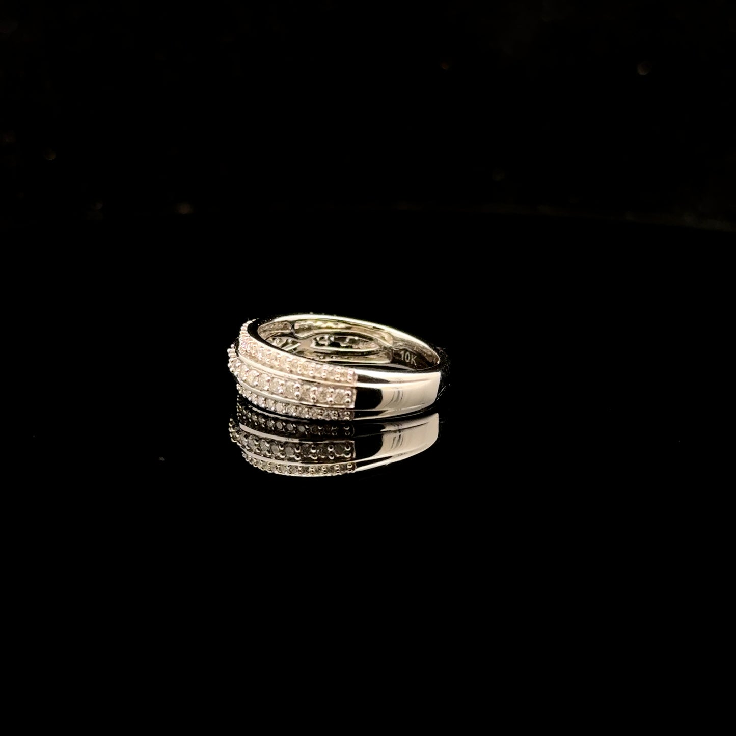 Three Row Band 0.50cwt. H/I1 - 10KW - Natural Diamond
