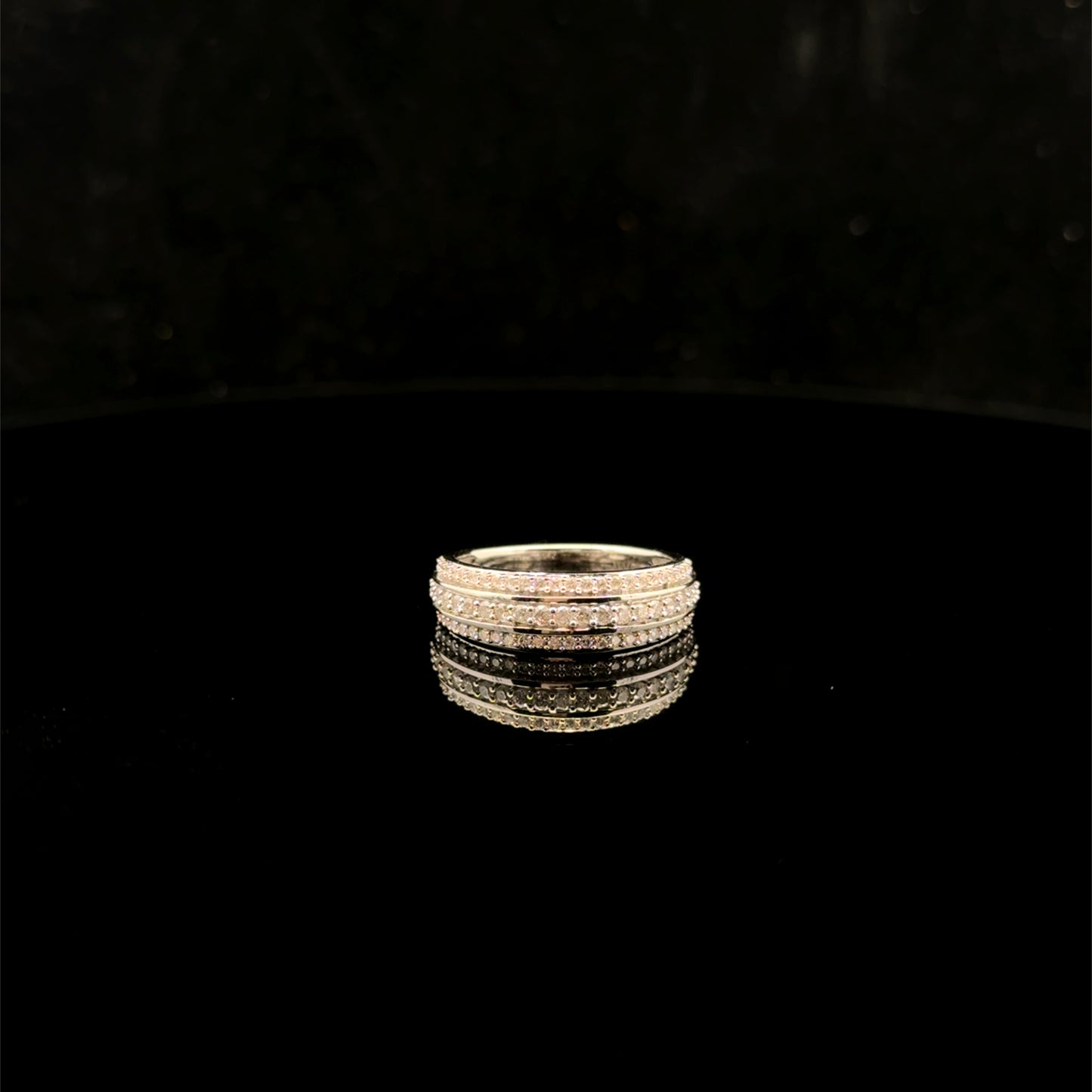 Three Row Band 0.50cwt. H/I1 - 10KW - Natural Diamond
