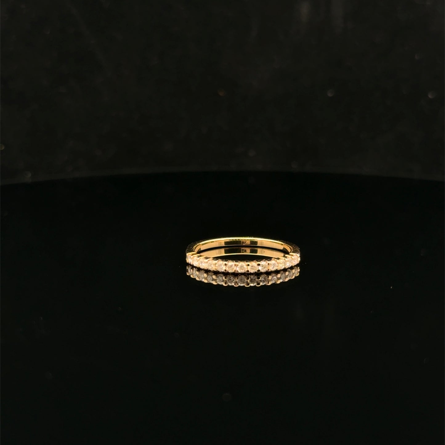Band #7 0.25ctw. G/SI2 - 14KY - Natural Diamond