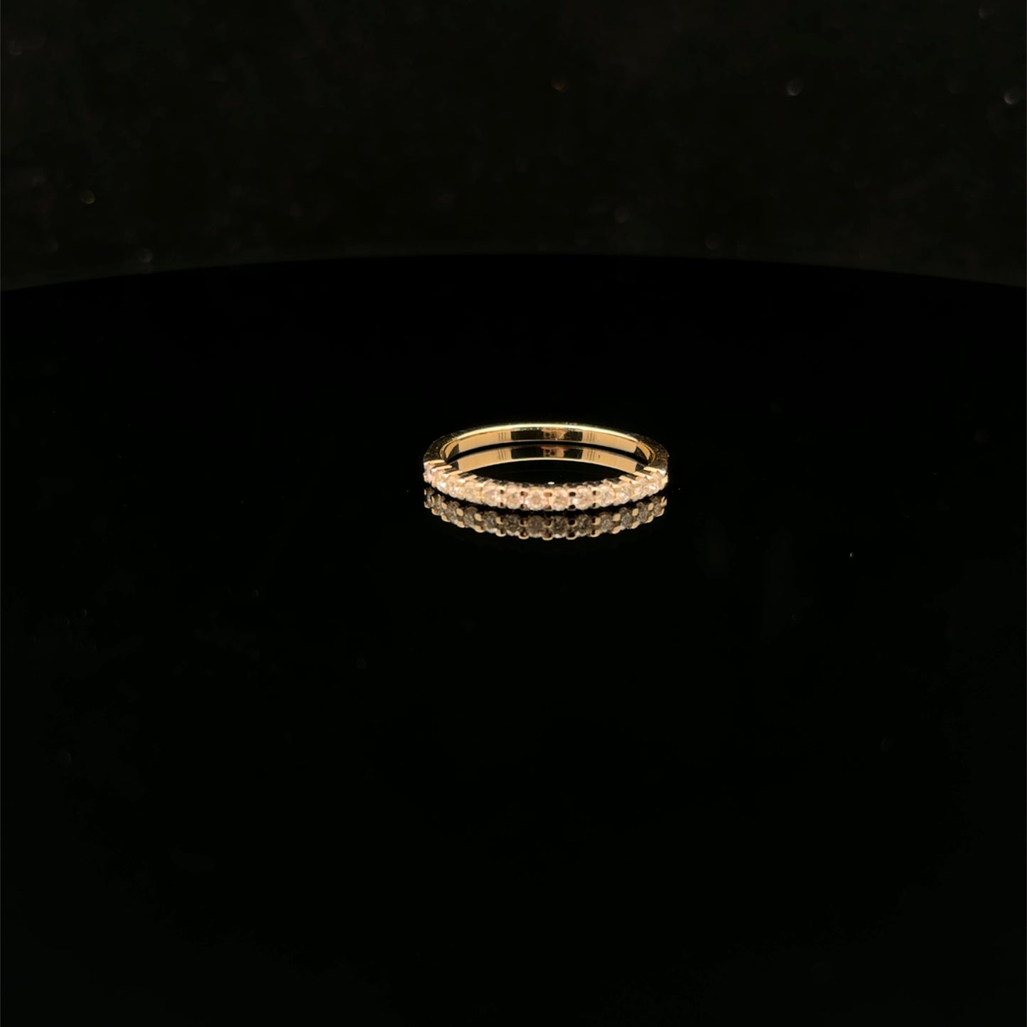 Band #7 0.25ctw. G/SI2 - 14KY - Natural Diamond