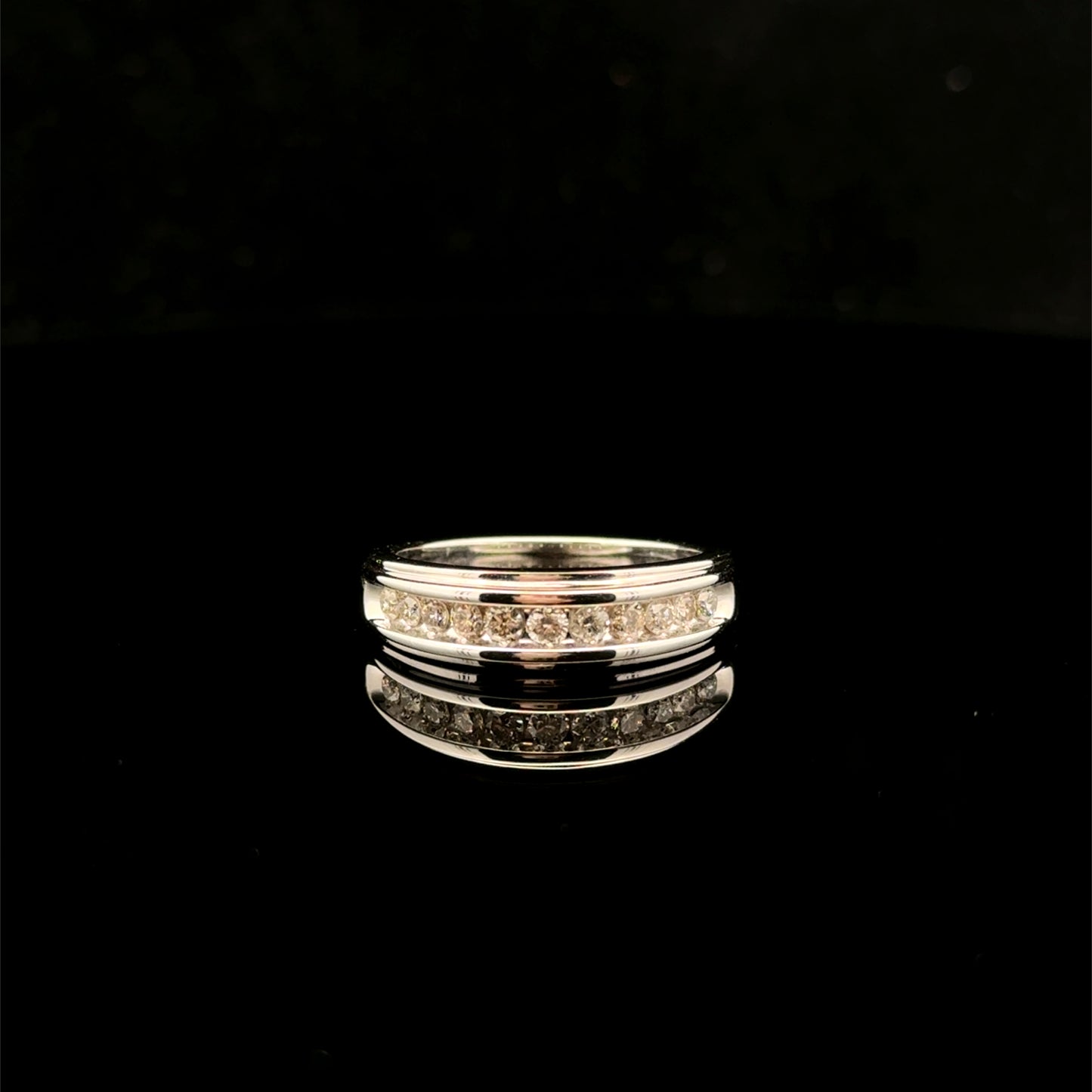 Channel Band 0.50ctw. F/SI2 - 10KW - Natural Diamond