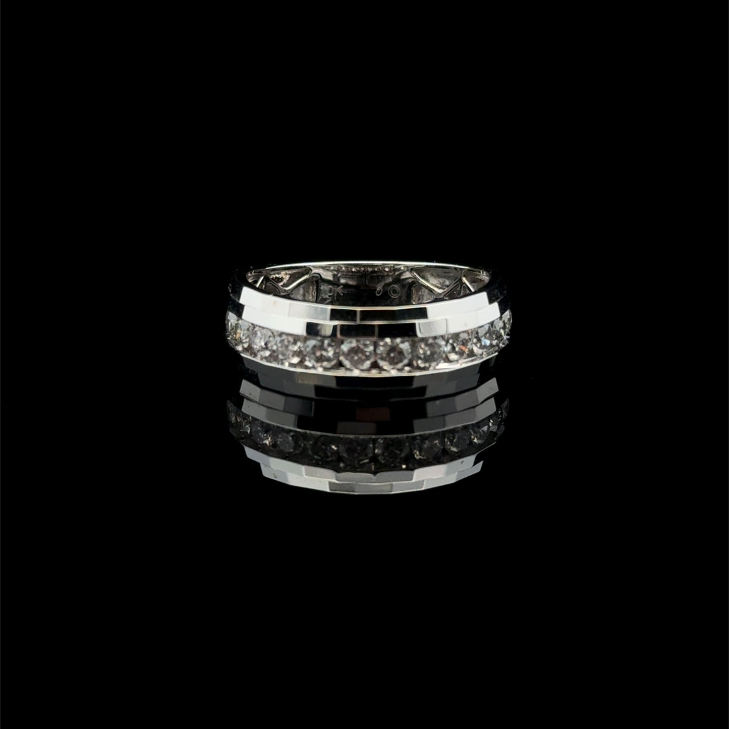 12 Stones men 1ctw. F/SI2 - 10KW - Natural Diamond