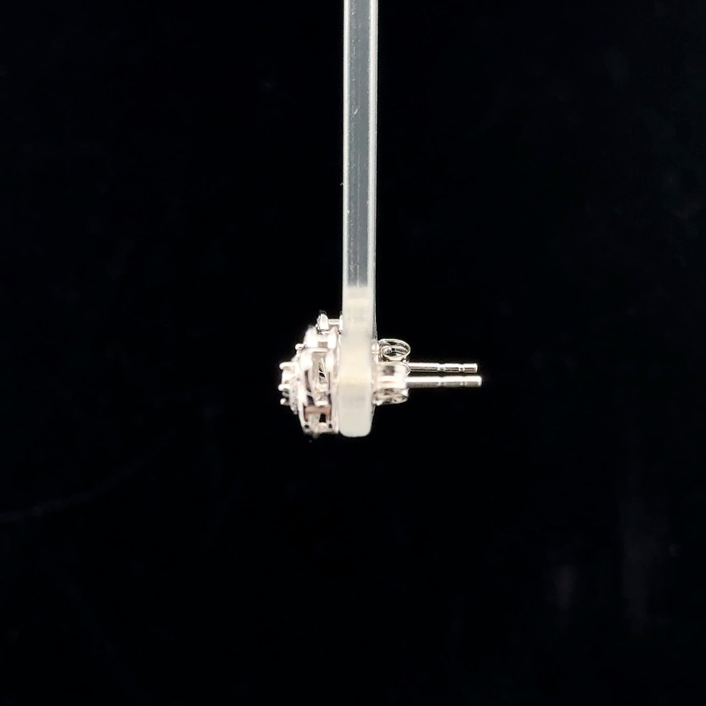 Flower Studs 0.25 H/I1 - 14KW - Natural Diamond - 43488