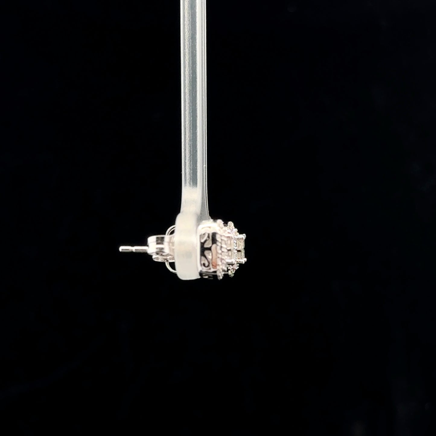 Square Halo 0.25ctw. G/SI2 - 10KW - Natural Diamond - 43484