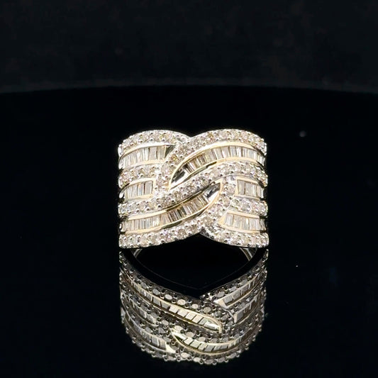 Woven 2ctw. G/SI2 - 10KY - Natural Diamond