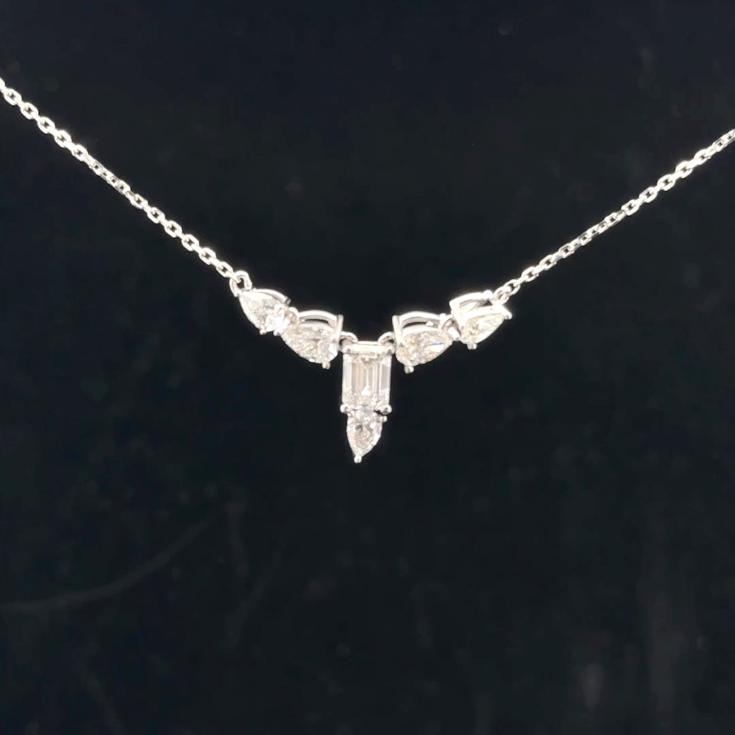 Six Stone 1ctw. D/VVS1 43cm - 14KW - Lab Diamond - 51016