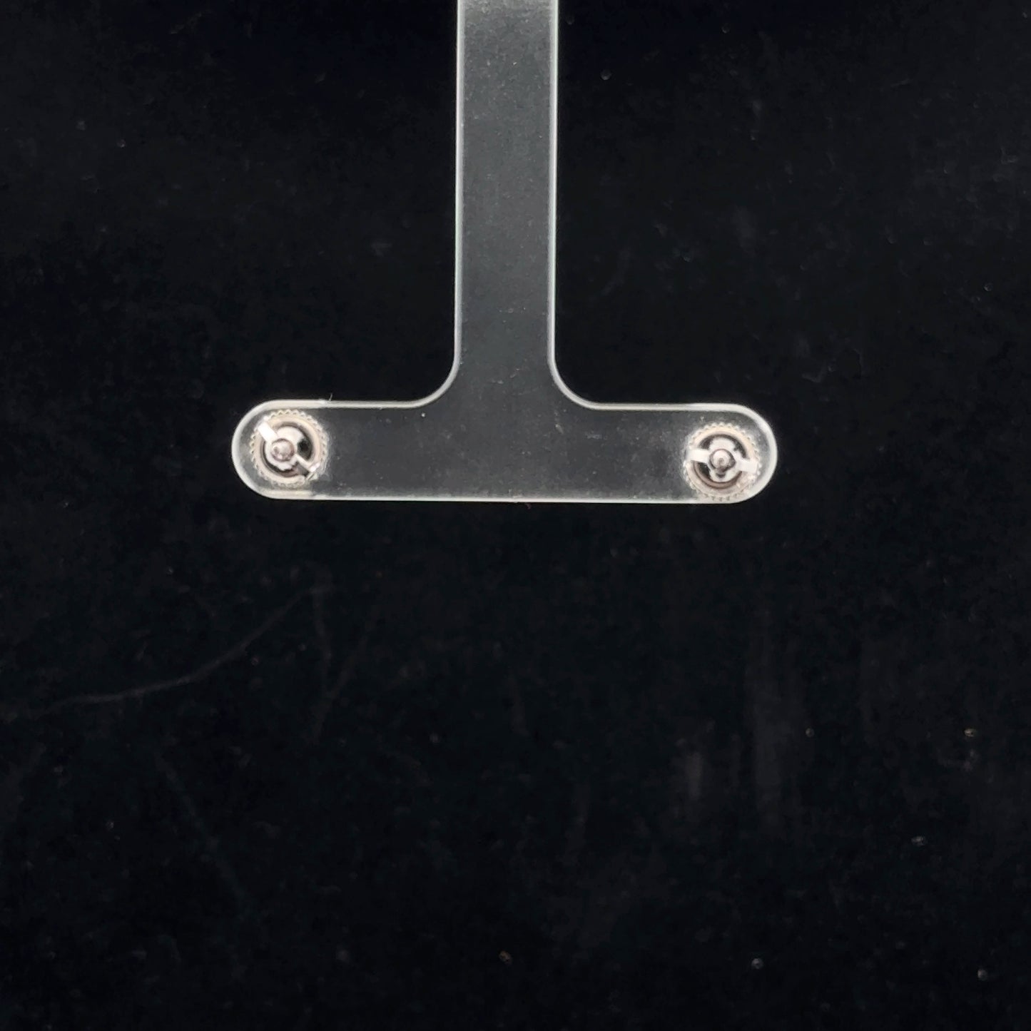 Princess Studs 1.0ctw. D/VVS1. - 925S - Moissanite - 51020