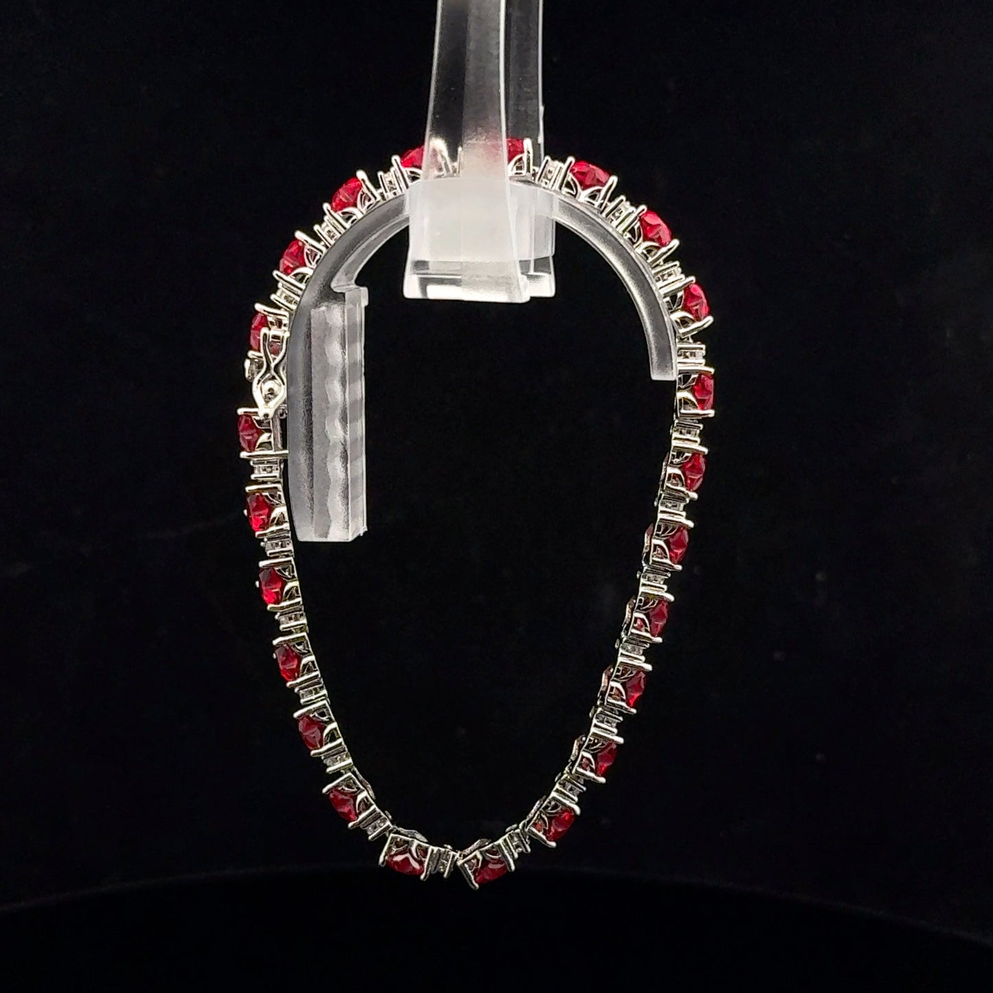 Red Heart 18cm - 925S - Cr Ruby - 51030