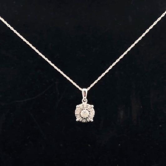 4 prongs 0.25ctw. H/I1 - 10KW - Natural Diamond - 51047