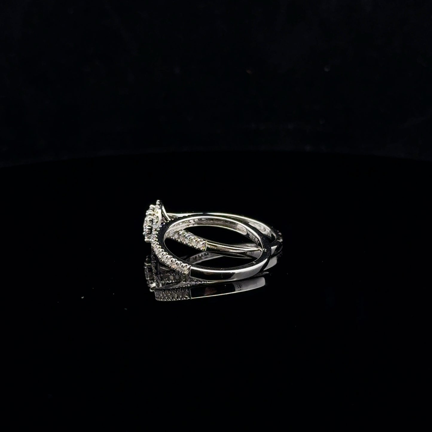 Halo Set 0.50ctw. G/I1. - 10KW - Natural Diamond