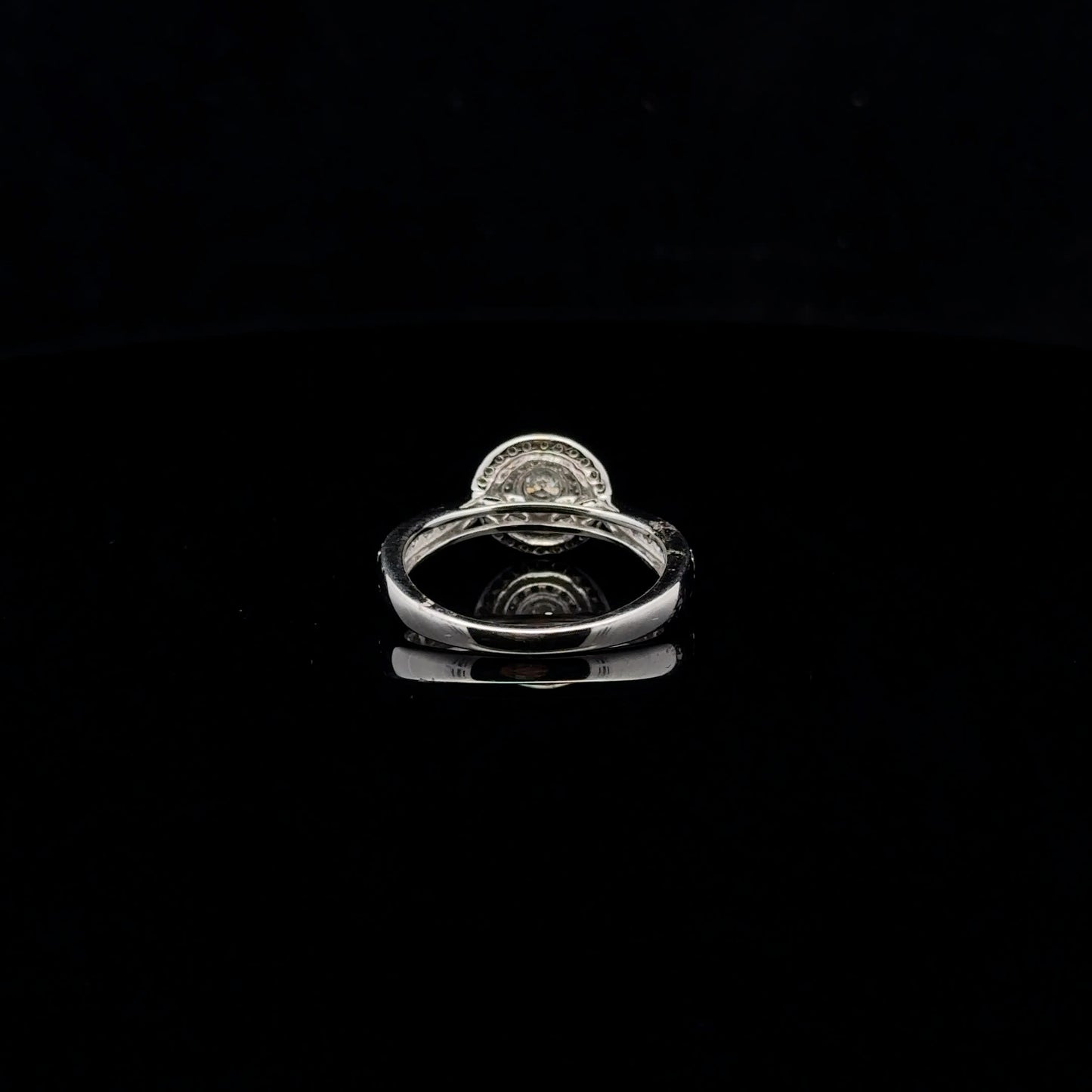 0.50ctw 0.20ct G/SI2 #7 Double halo - 10KW - Natural Diamond - 51062