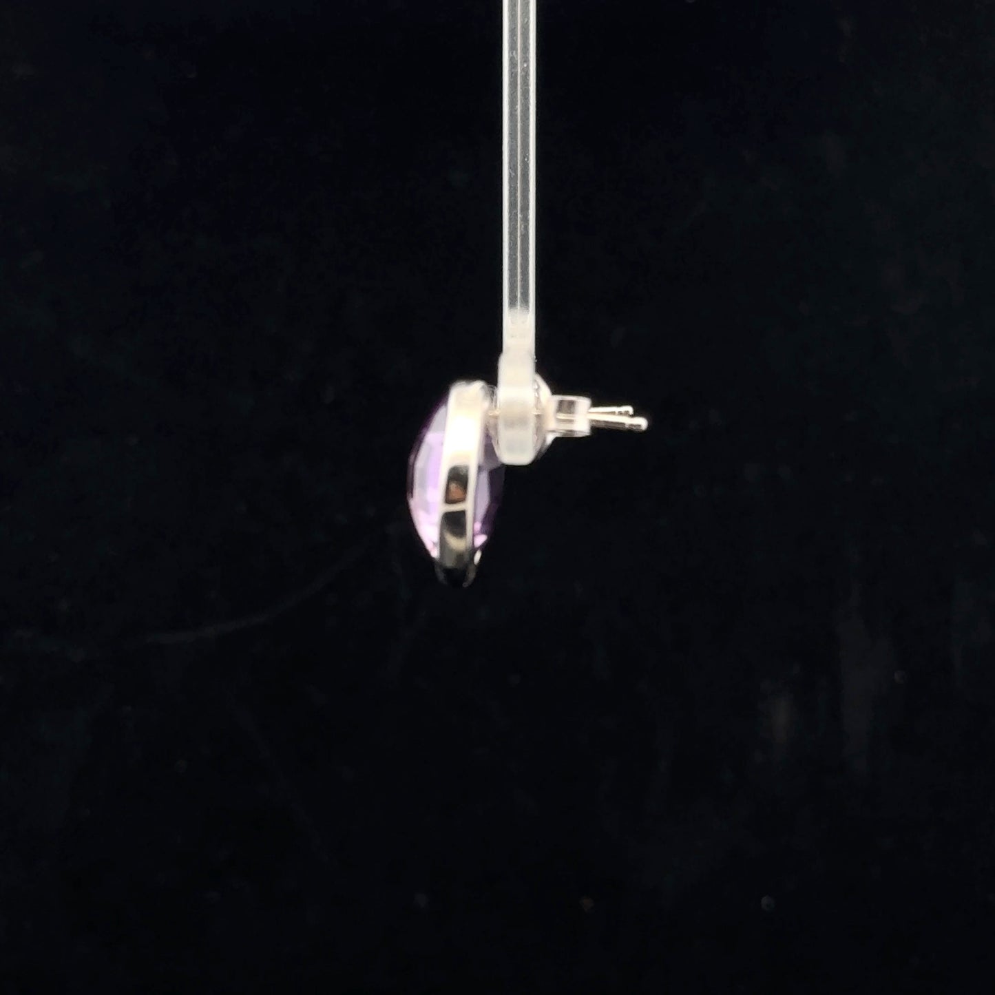Stud 12ctw. - 925S - Amethyst - 51056